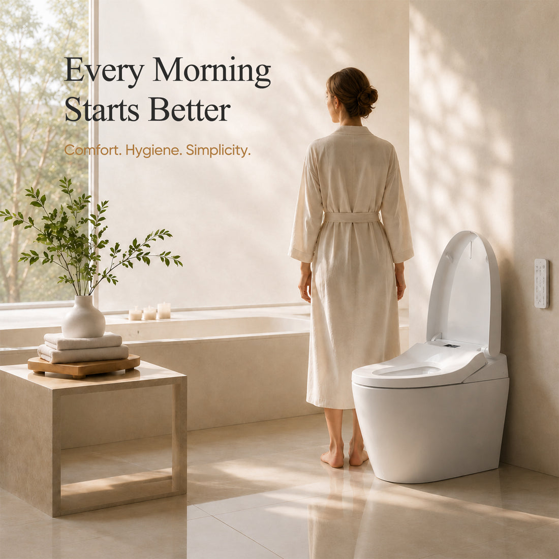 Gaicom Pure Series Smart Bidet (Side Control)