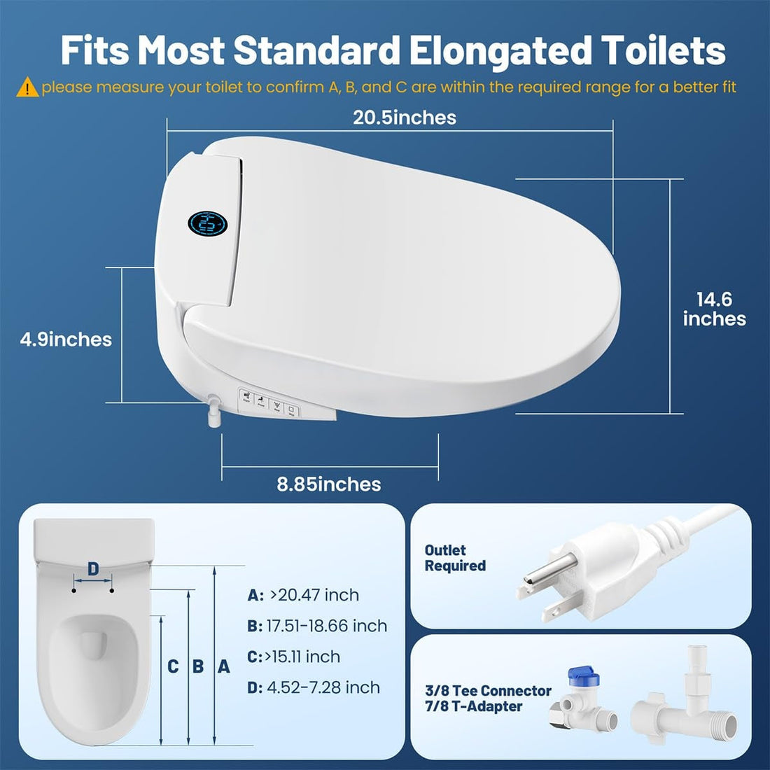 Series A Smart Bidet (Remote Control)