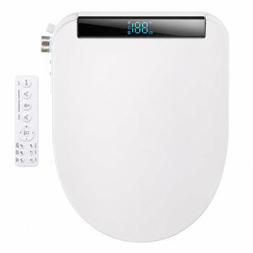 Gaicom Vista Bidet Toilet Seat Fits Round and Elongated Toilets(Remote Control)